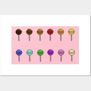 lollipops 2 Posters and Art